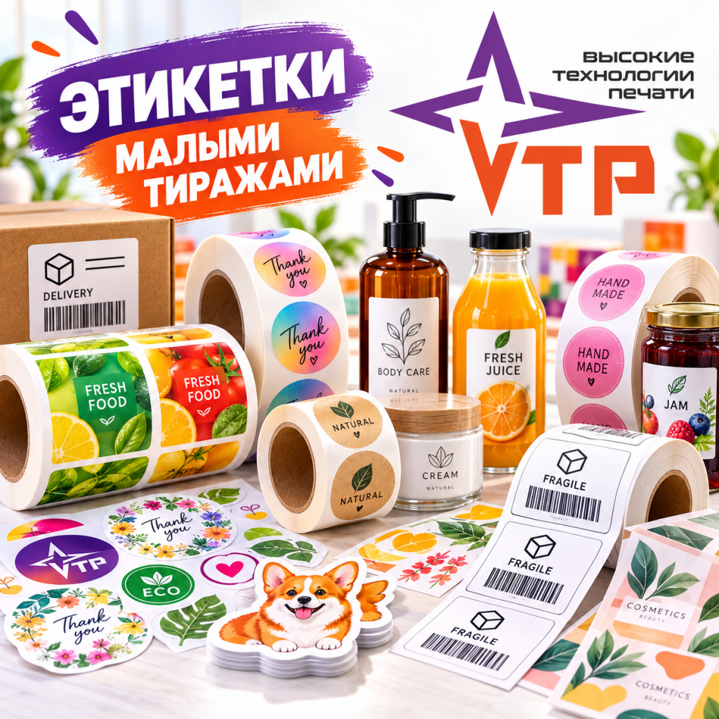 Малотиражная этикетка